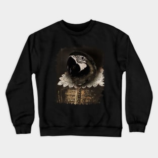 Old Shakespeare Parrot Poet Crewneck Sweatshirt